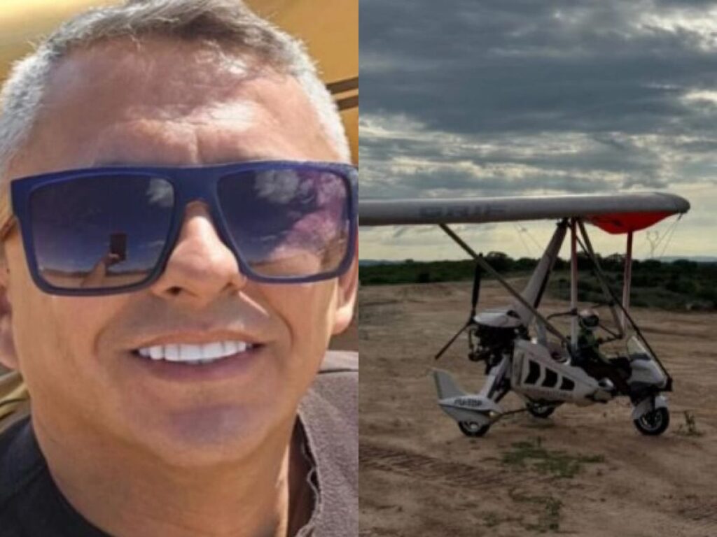 SERTÃO PARAIBANOEmpresário morre em queda de ultraleve e Anac investiga causas do acidente