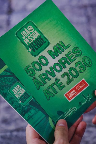 EM JOÃO PESSOAPrefeito convoca população para alcançar meta de plantar 500 mil árvores até 2030