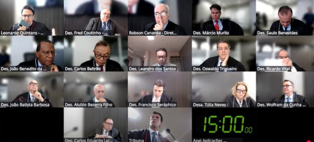 11 votos a 0TJPB forma maioria pela inconstitucionalidade da Lei do Gabarito