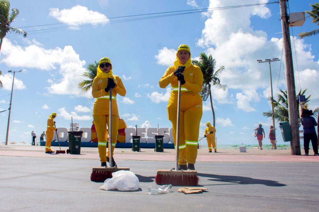 AÇÃO REFORÇADAJoão Pessoa monta operação especial de limpeza para Marcha para Jesus neste sábado