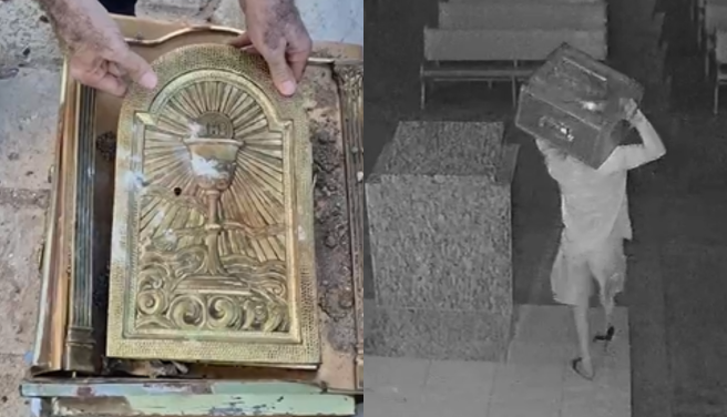 Paróquia é invadida e sacrário é roubado e violado no Sertão da Paraíba