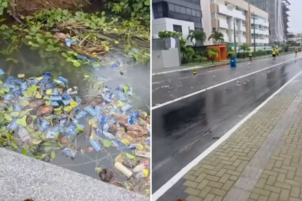 POLUIÇÃOMaratona em João Pessoa termina com rastro de lixo na orla e impacto ambiental preocupa