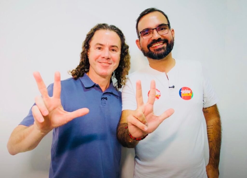 ELEIÇÕES 2026Olímpio Rocha oficializa apoio a Veneziano para o Senado e PSOL sela aliança em defesa da reeleição de Lula ELEIÇÕES 2026Olímpio Rocha oficializa apoio a Veneziano para o Senado e PSOL sela aliança em defesa da reeleição de Lula
