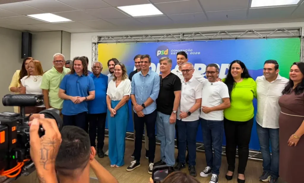 ELEIÇÕES 2026PSD homologa chapa federal e confirma Diogo Cunha Lima como vice de Cícero Lucena