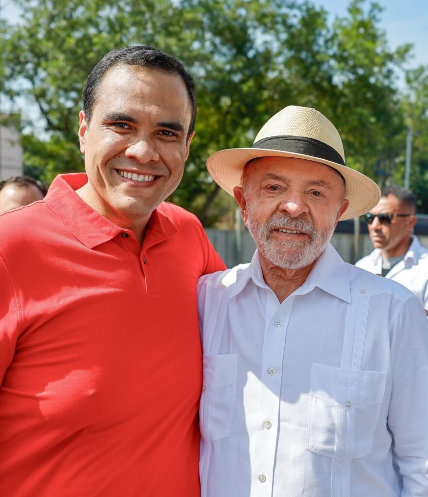 Ministro do Turismo, Gustavo Feliciano participa de primeiro ato da campanha de Lula à reeleição em São Bernardo do Campo Ministro do Turismo, Gustavo Feliciano participa de primeiro ato da campanha de Lula à reeleição em São Bernardo do Campo