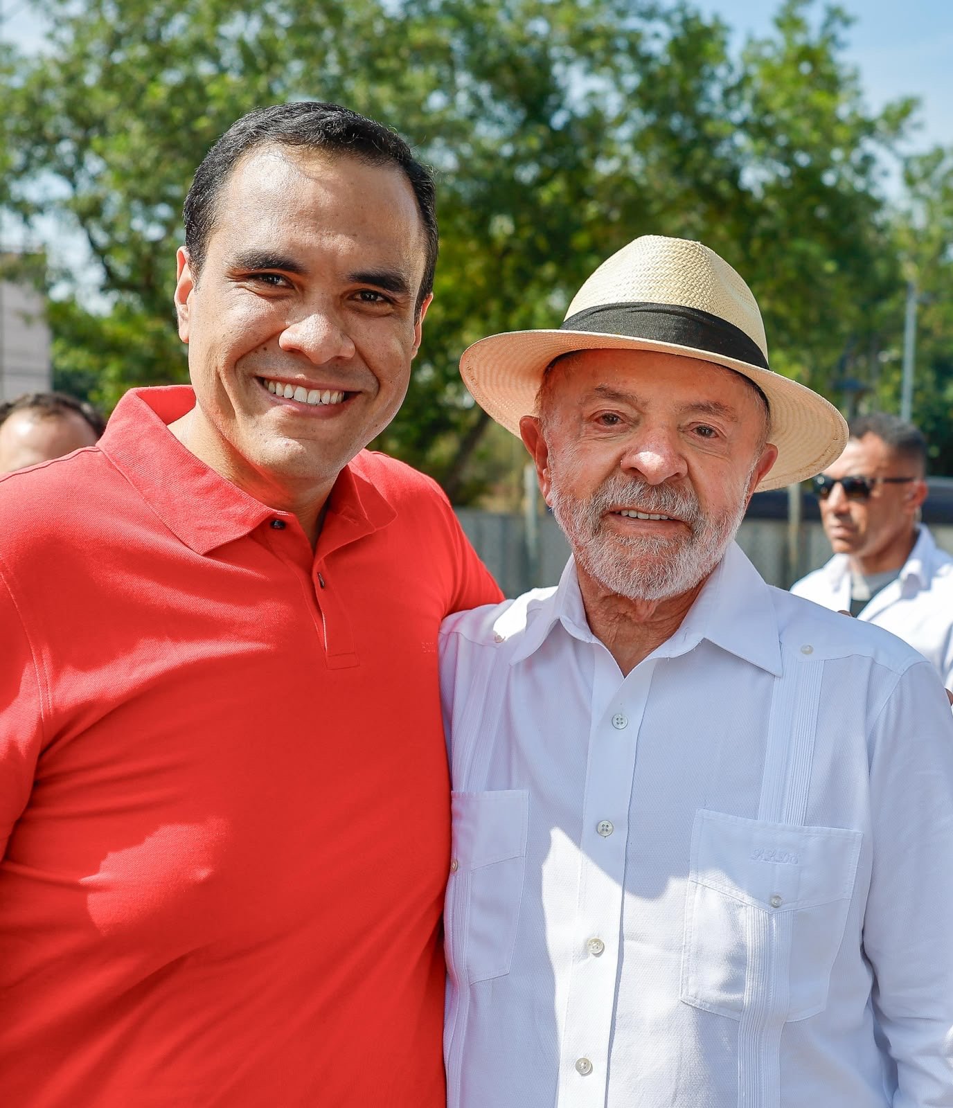ATO HISTÓRICOMinistro do Turismo, Gustavo Feliciano participa de primeiro ato da campanha de Lula à reeleição em São Bernardo do Campo