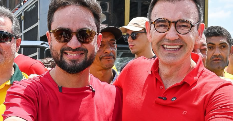 Tibério Limeira e Raniery Paulino reforçam campanha com carreata em Guarabira