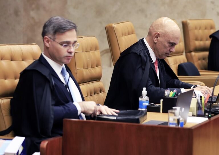 Moraes e Mendonça têm discussão intensa nos bastidores do STF após diligências sobre mensagens de Vorcaro