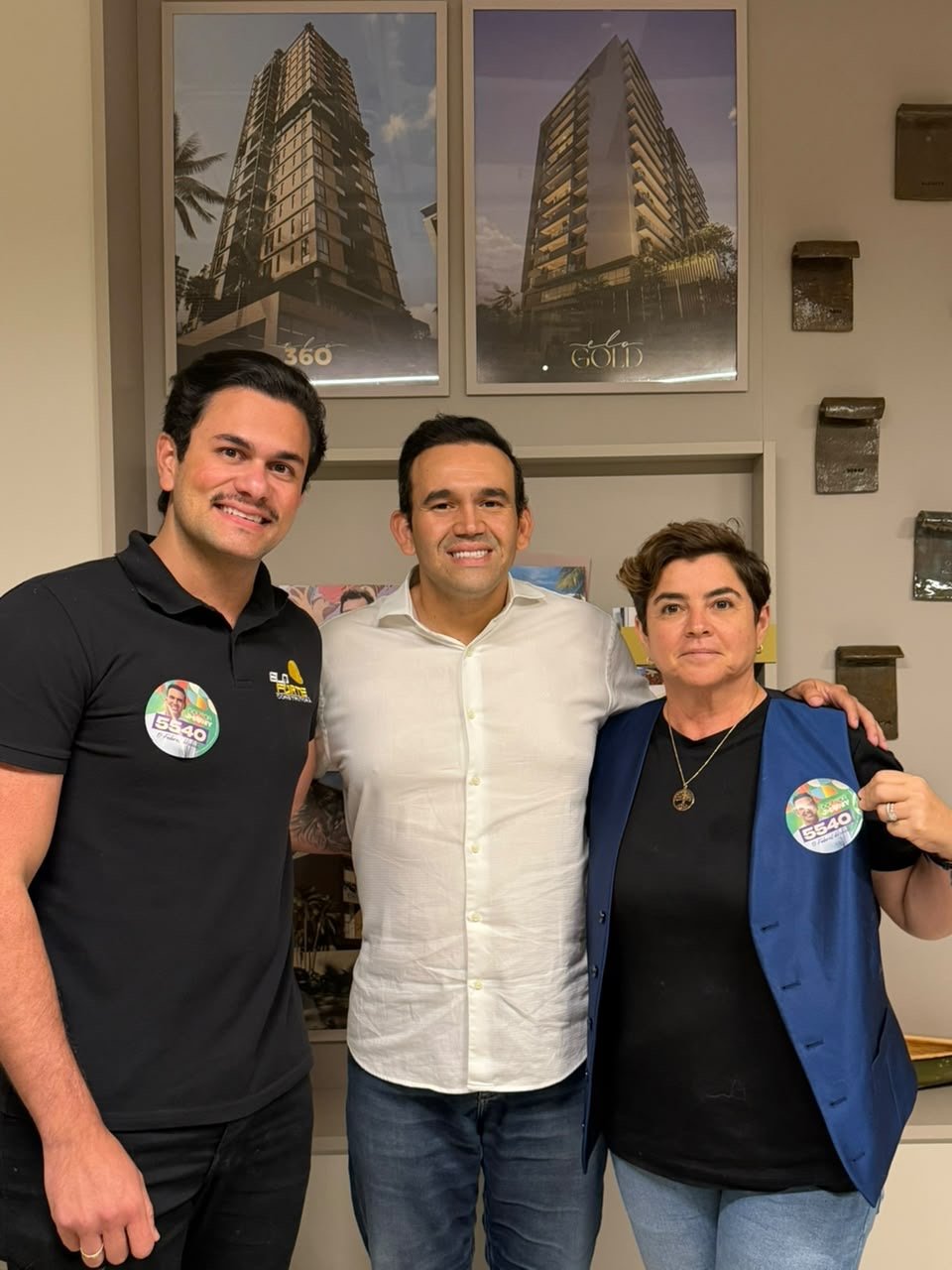 ADESÃOAna Goldfarb declara apoio a Doutor Jhony na reta final da campanha para deputado federal